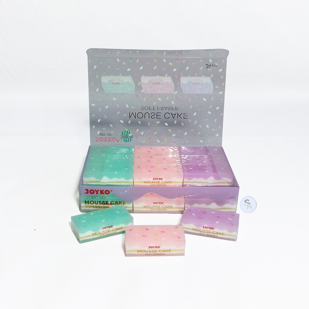 

JOYKO - Penghapus Pensil Karet ERT-133 Mousse Cake - Pcs