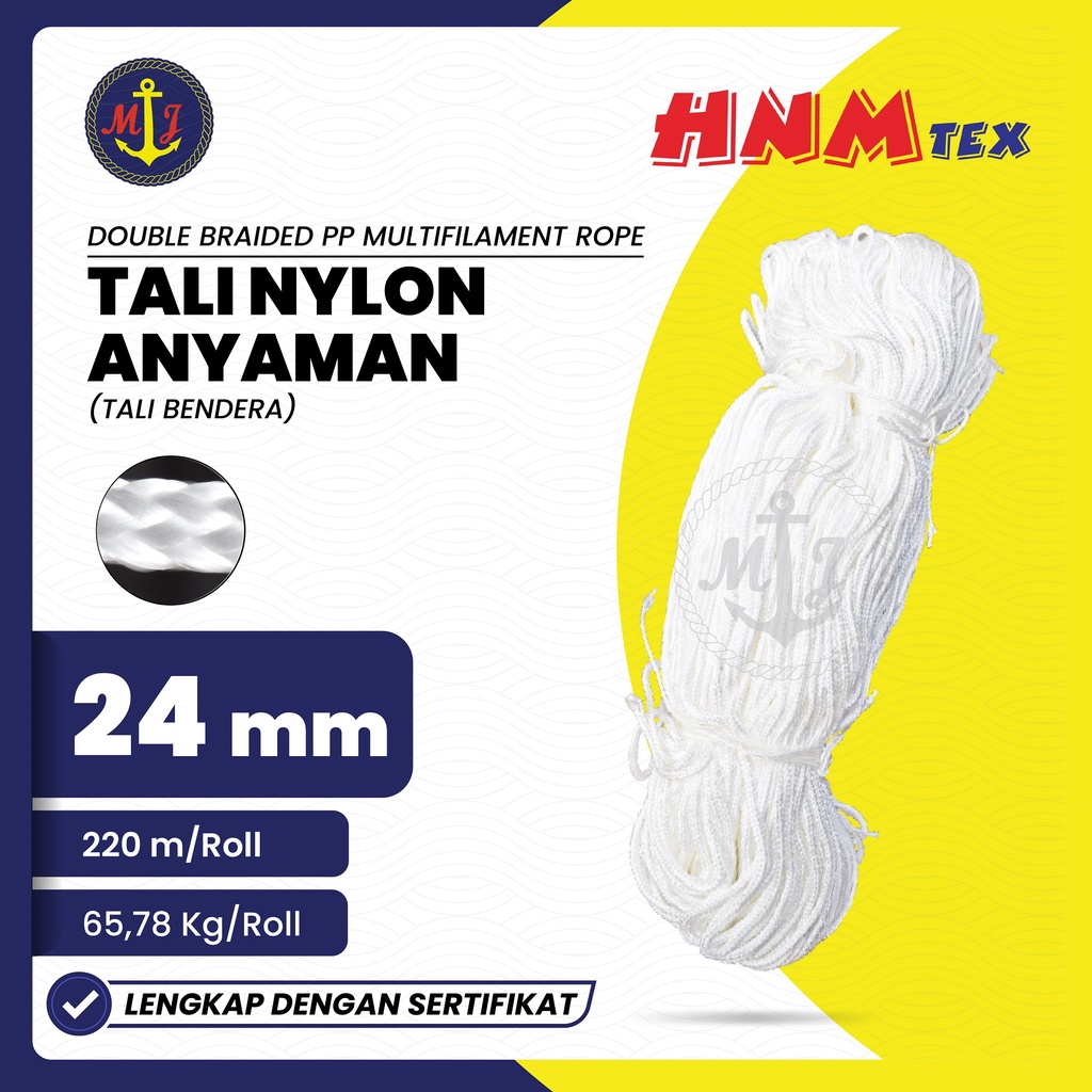 TALI NYLON ANYAMAN 24 MM CIR 3 inci // TALI ANYAMAN