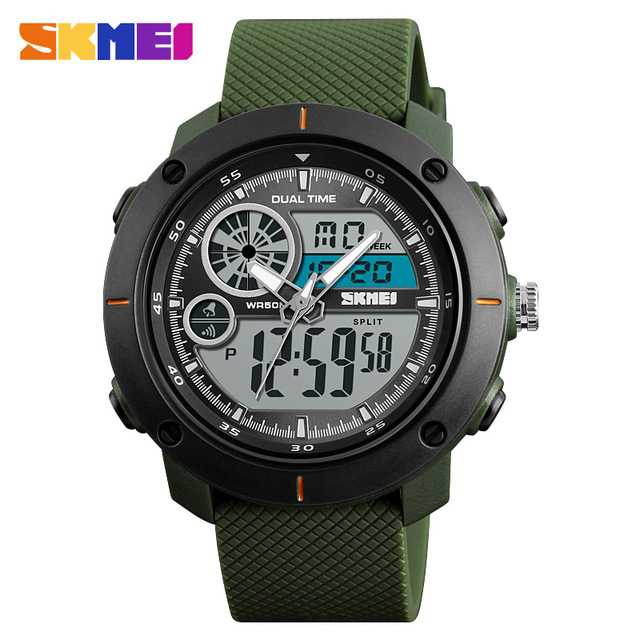 SKMEI Jam Tangan Digital Analog Pria - 1361