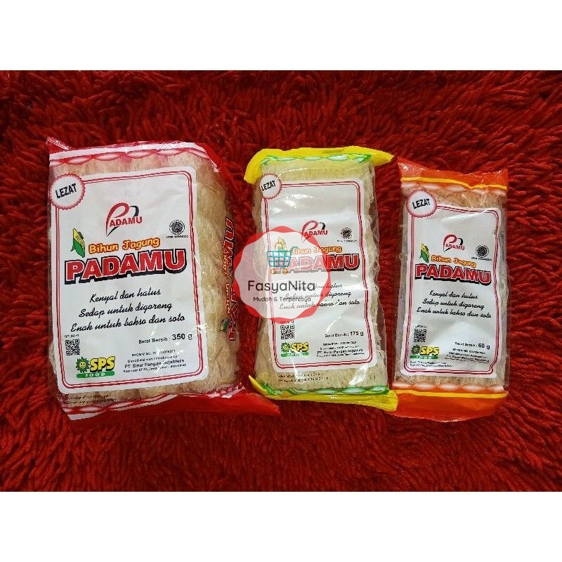 

BIHUN JAGUNG PADAMU 60gr 175gr 350gr