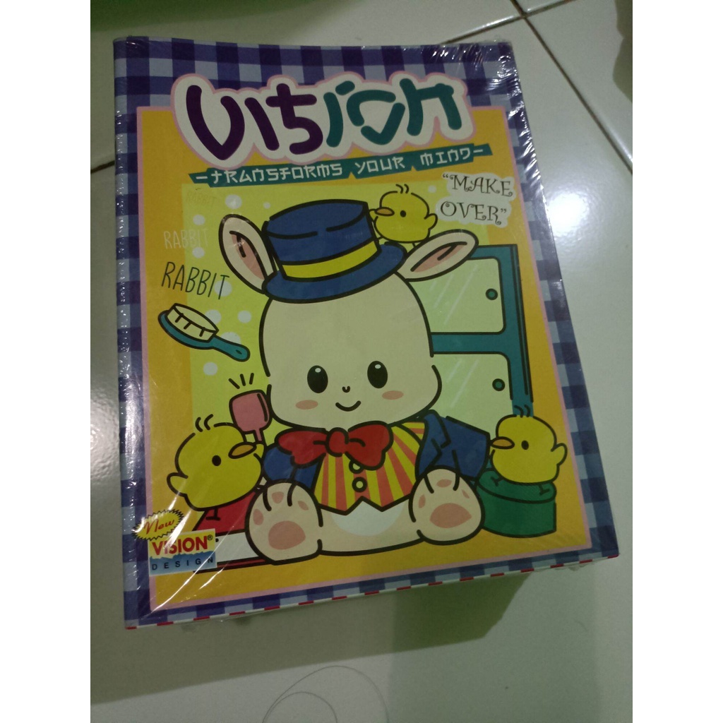 

BUKU TULIS VISION ISI 38 LEMBAR//1 PAK ISI 10 BUKU