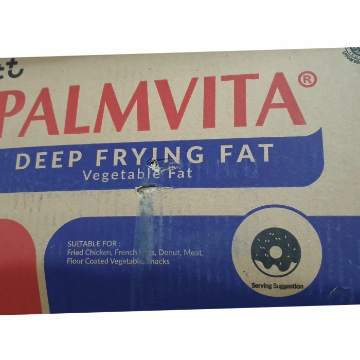 

✨Ready Stok✨ - Palmvita deep frying fat / minyak goreng padat 15kg KHUSUS GOJEK/GRAB- 1.2.23