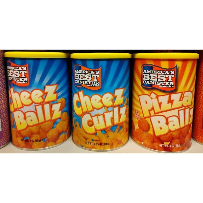 

✨Ready Stok✨ - Cheez Ballz Americas Best Canister Snacks 85 Gram (Made in USA)