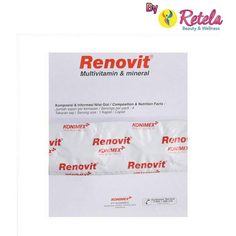 Renovit 1 Strip 4 Kaplet