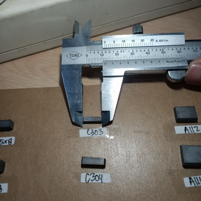 ECER widia c303 YG6 - betel widia -betel bubut widia - tip widia yg6 dt yg6