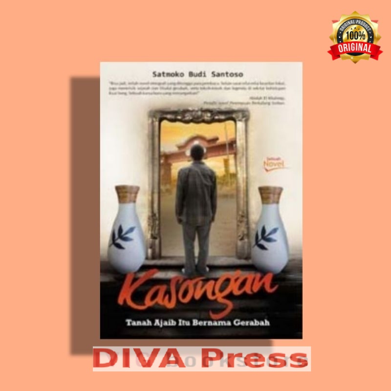 Buku /novel kasongan tanah ajaib itu bernama gerabah by satmoko budi santoso/novel misteri/novel tra