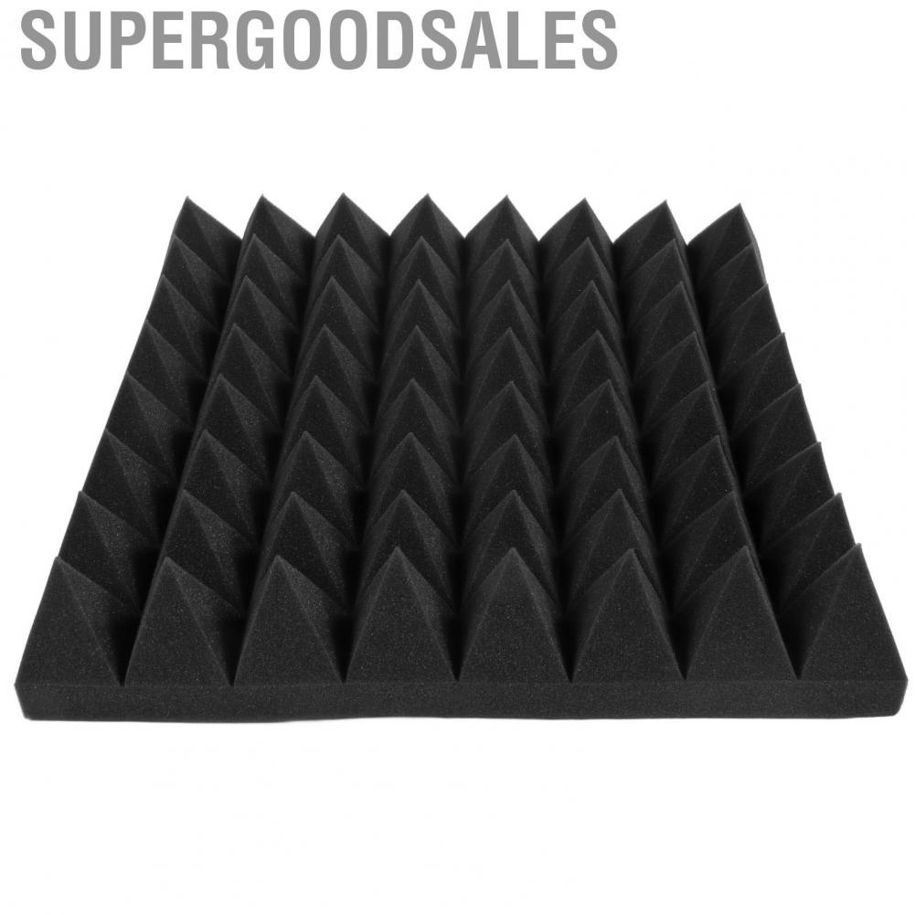 Supergoodsales Acoustic Foam Panel  Pyramid Easy To Install Thickened for Game Room