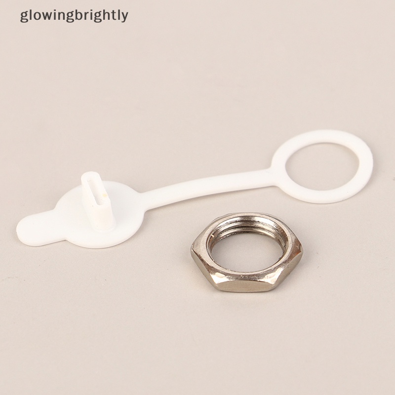 [glowingbrightly] 1/5pcs Konektor USB Tipe-C Tahan Air Dengan Mur TPC Fast Charging Jack Port TFX