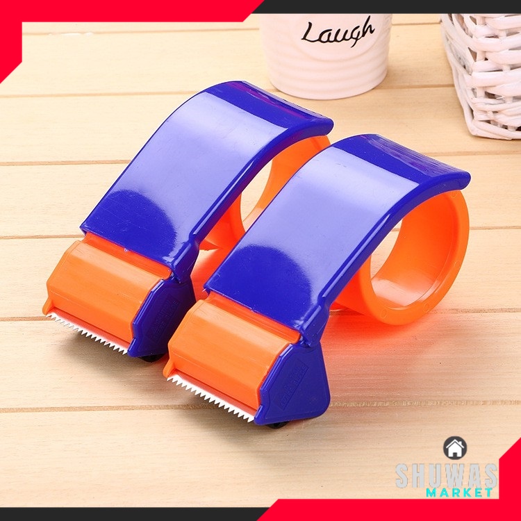 

SHUWAS Dispenser Lakban 2 Inch Alat Potong Isolasi Tape Cutter Plastik