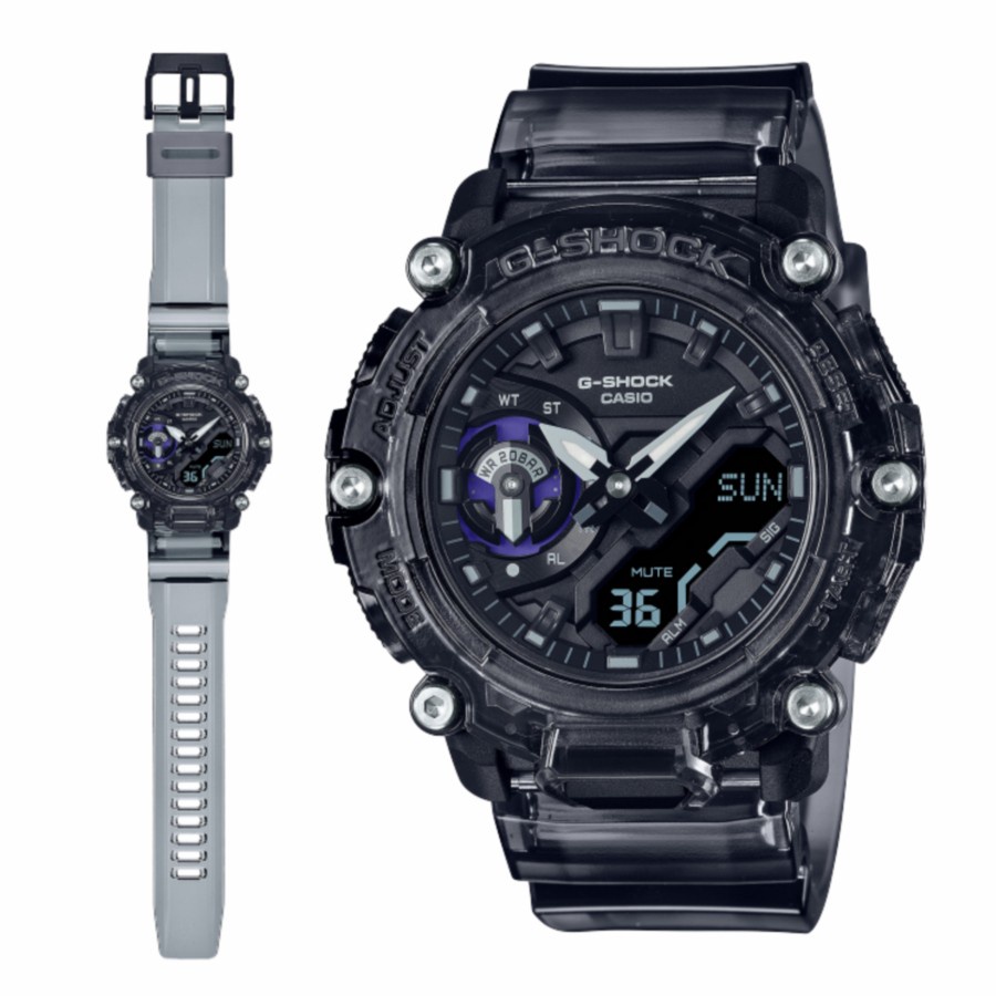 Original 100% Casio G-SHOCK GA-2200SKL-8ADR Jam Tangan Pria GSHOCK GA2200 GA2200SKL Garansi Resmi 2 