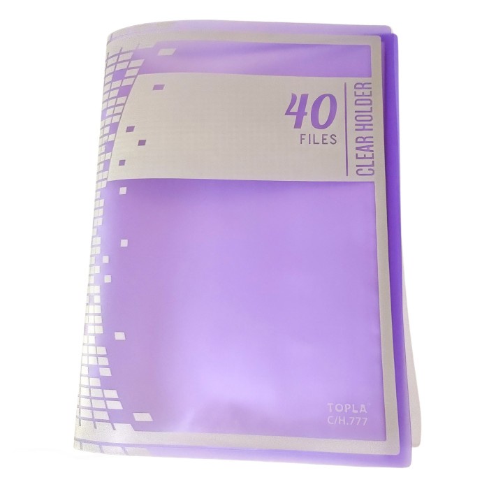 

[DD] Clear Holder F4 isi 40 Anti Air Map Dokumen Keeper Document Berkas - Ungu, 40 FILES