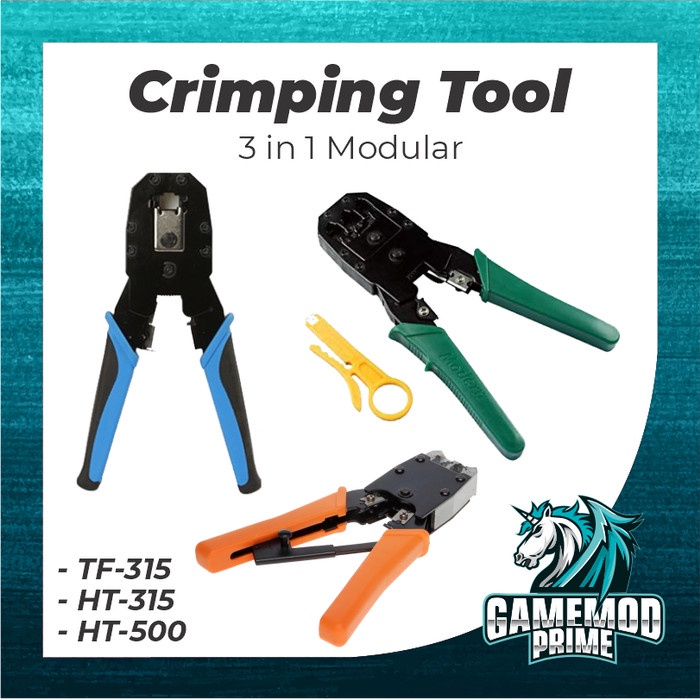 Tang Crimping Tool 3 in 1 Modular RJ45 RJ11 Krimping Tools RJ 45