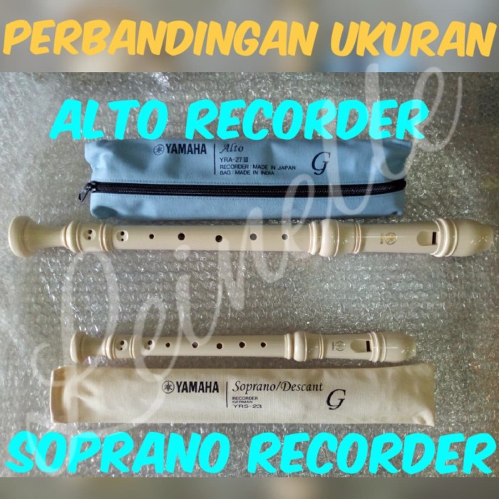 ✨READY✨ -Yamaha Alto Recorder YRA27III Suling Alto Yamaha
