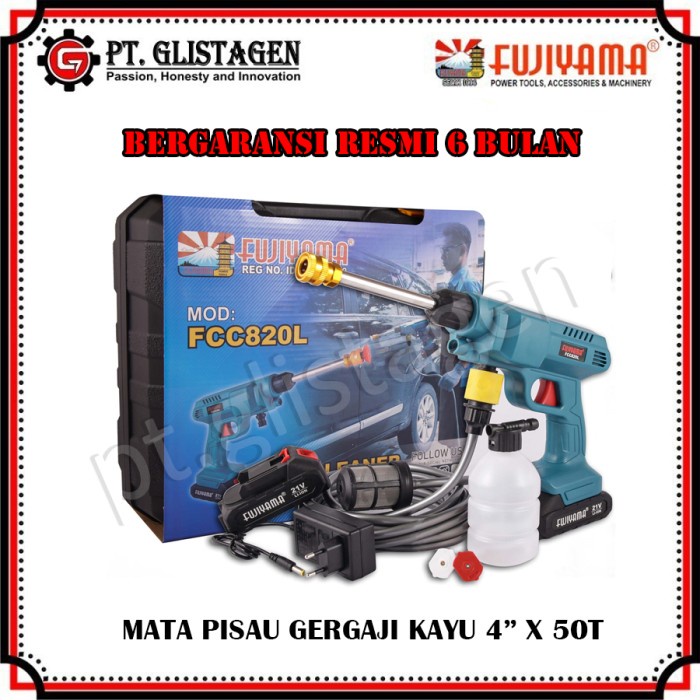 Jet Cleaner Cordless Baterai 21 Volt Fujiyama FCC820L