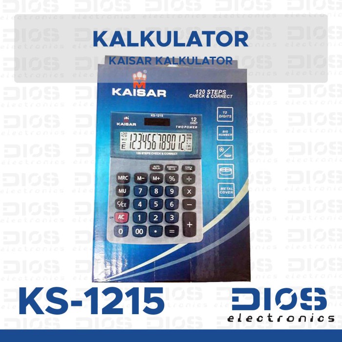 

Kalkulator Kaisar KS-1215