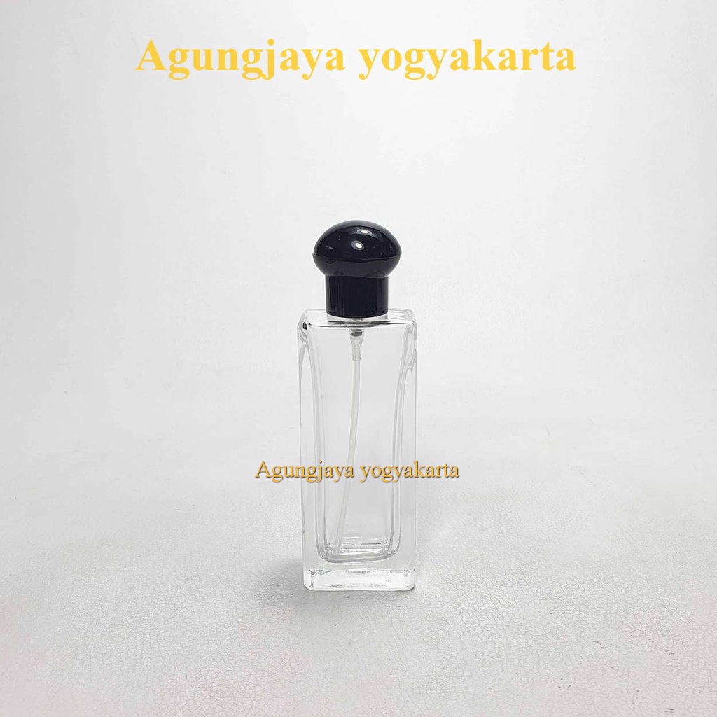 Botol Parfum Jo Malone 30ML Drat Hitam / Botol Parfum Kosong Jo Malone / Botol Parfum 30 ml / Botol 