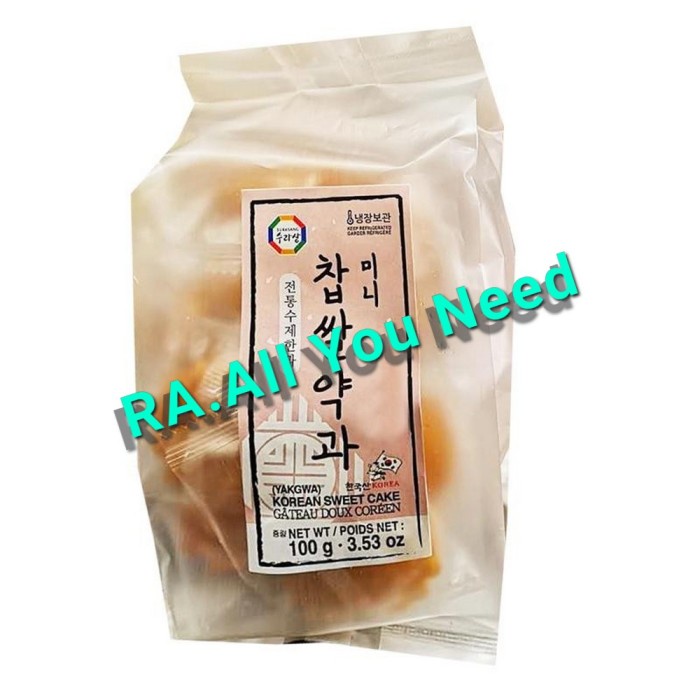

Surasang korean sweet cake( mini )/찹쌀약과 100 gr yakgwa