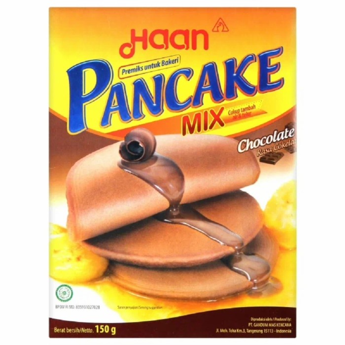 

Haan Pancake Mix Chocolate 150 gram