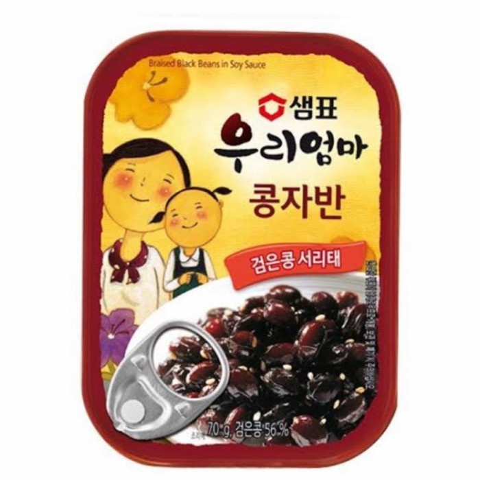 

Sempio Braised Black Bean In Soy Sauce /Kedelai Hitam Saus Kecap 70gr