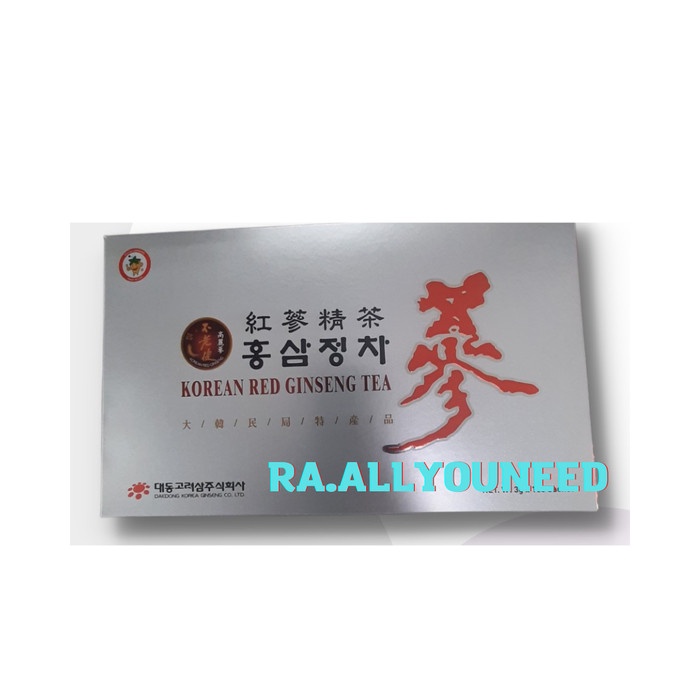 

Daedong Korean Red Ginseng Tea 300 gram ( 3 gr x 100 sachet )