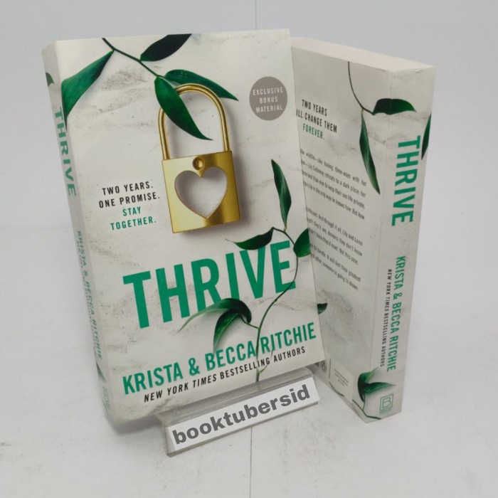 Novel Import Thrive (ADDICTED SERIES)-PB by Krista Ritchie