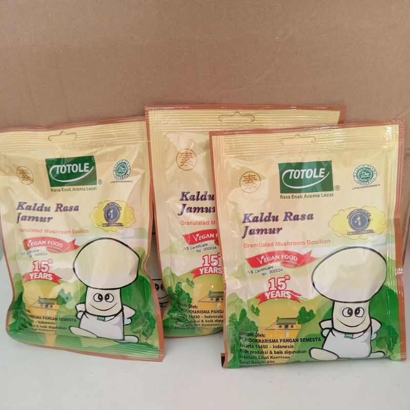 

Totole Kaldu rasa Jamur 80gr