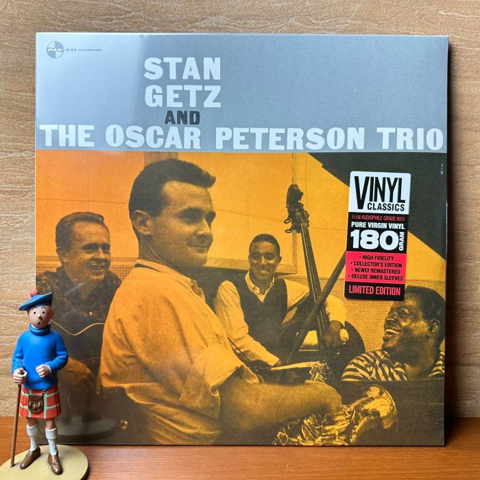 VINYL STAN GETZ - STAN GETZ & THE OSCAR PETERSON TRIO (1LP,180G,BLCK)