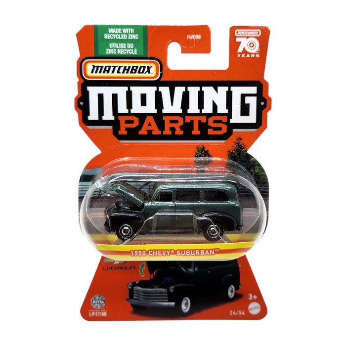 Matchbox Moving Parts 1950 Chevy Suburban - 937F
