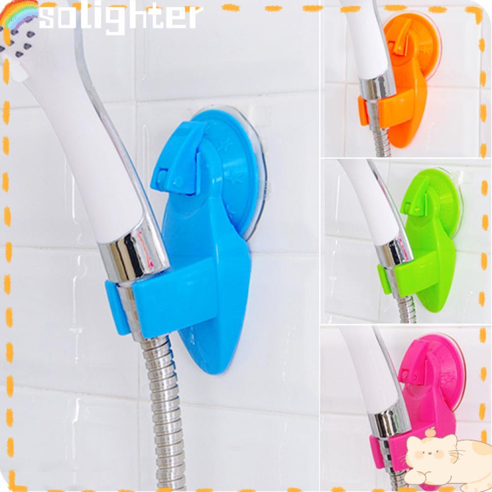 Solighter Shower Head Holder Hot New Adjustable Tempel Dinding