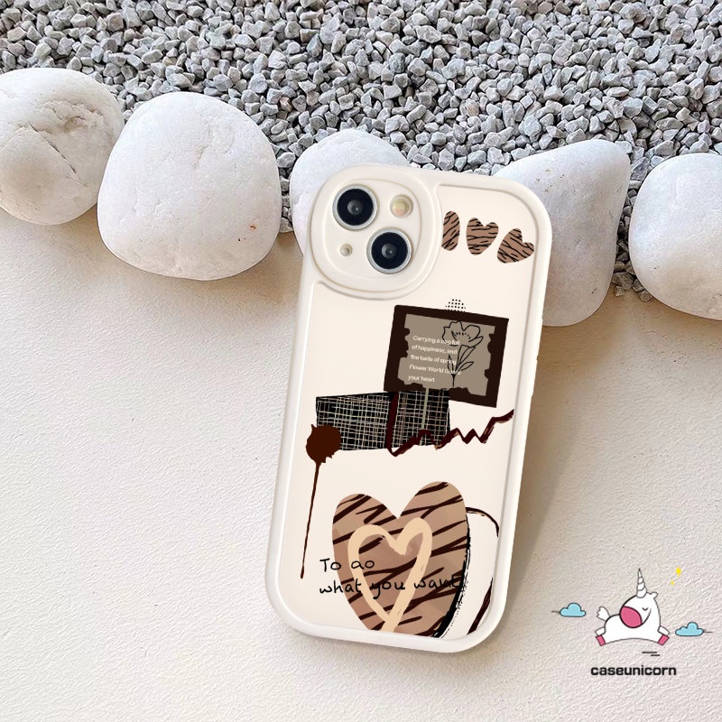 Casing Ponsel Comme des Garcons Merek Trendi Untuk Infinix Hot 10 10T 11 10s 11s 9 Play Hot 10 Lite Infinix Smart 5 6 Note 8 Fantasi Graffiti Cinta Hati Tpu Lembut Penutup Belakang