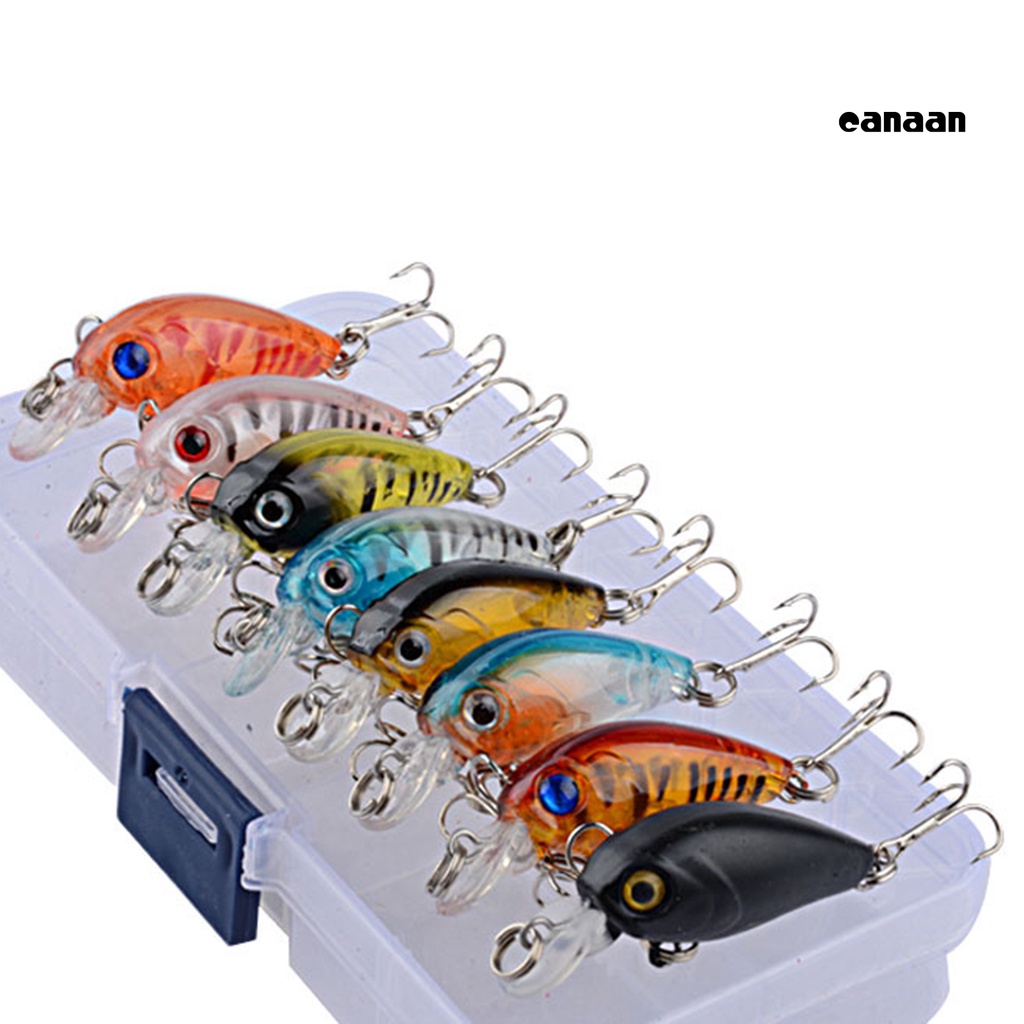 Cnn-8pcs/set Mini Bionic Lure Umpan Pancing Laut Keras Palsu Untuk Memancing