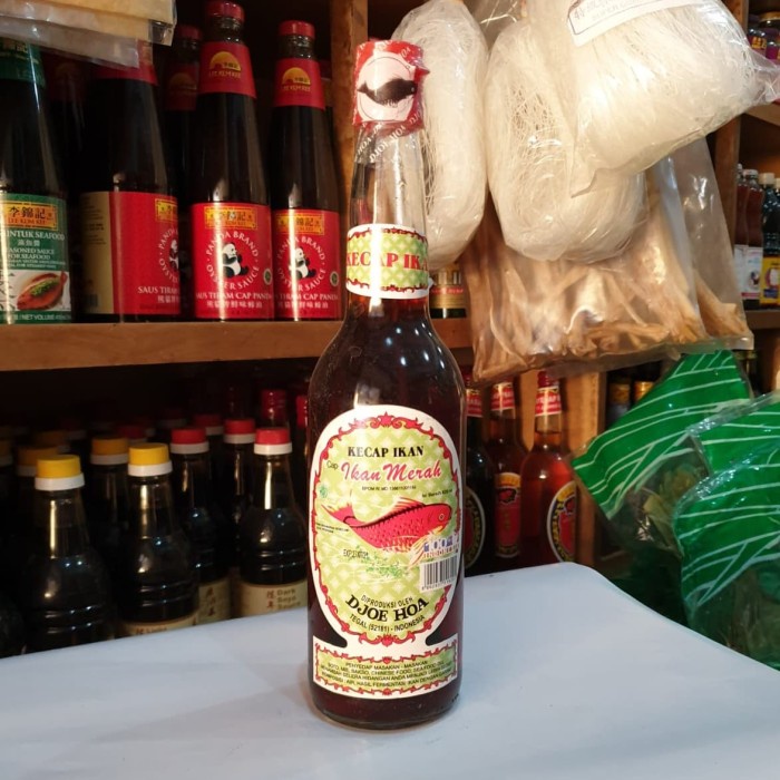 

[Ready Stock]- [Gojek-Only] Kecap Ikan Cap Ikan Merah Djoe Hoa 620ml
