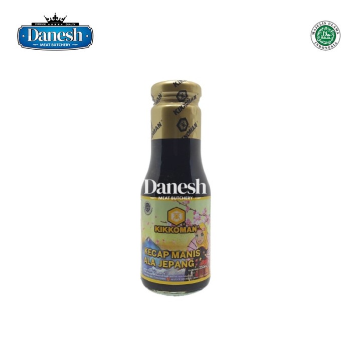 

Kikkoman Japanese Sweet Sauce Botol 250ml Kecap Manis Ala Jepang Halal