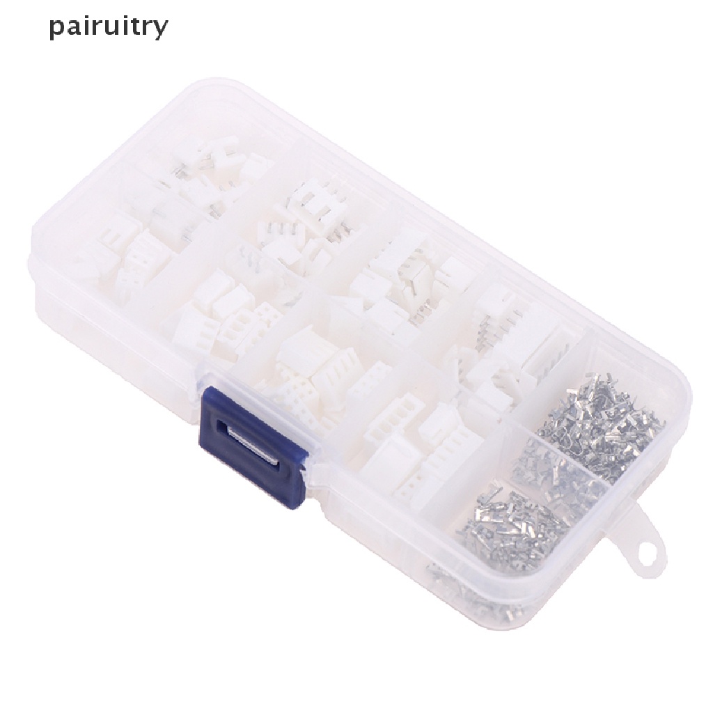 Prt 230pcs/box XH 2.54 2p 3p 4p 5pin 2.54mm Pitch Terminal Kit Konektor JST PRT