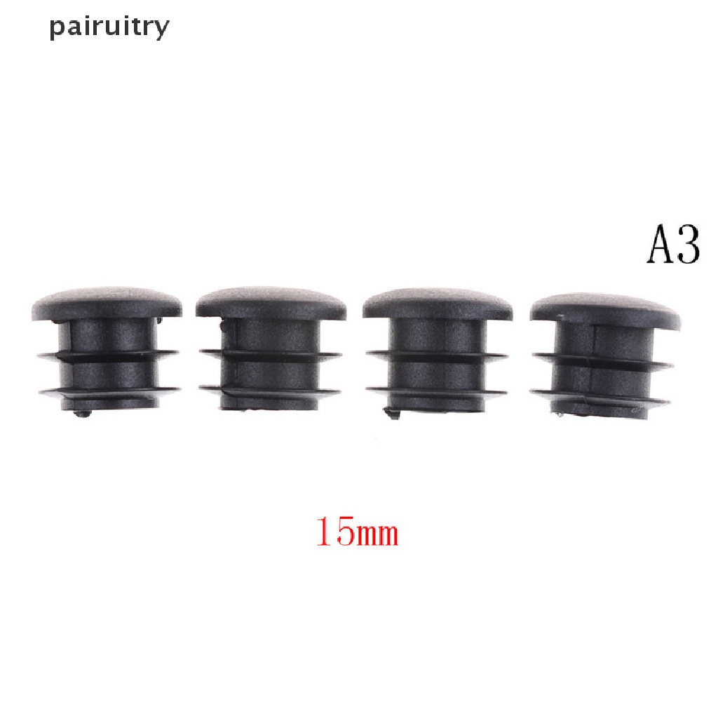 Prt 4PCS Bulat Kaki Kursi Plastik Glide Cap Plug Tubing Pipa Insert Pelindung Lantai PRT