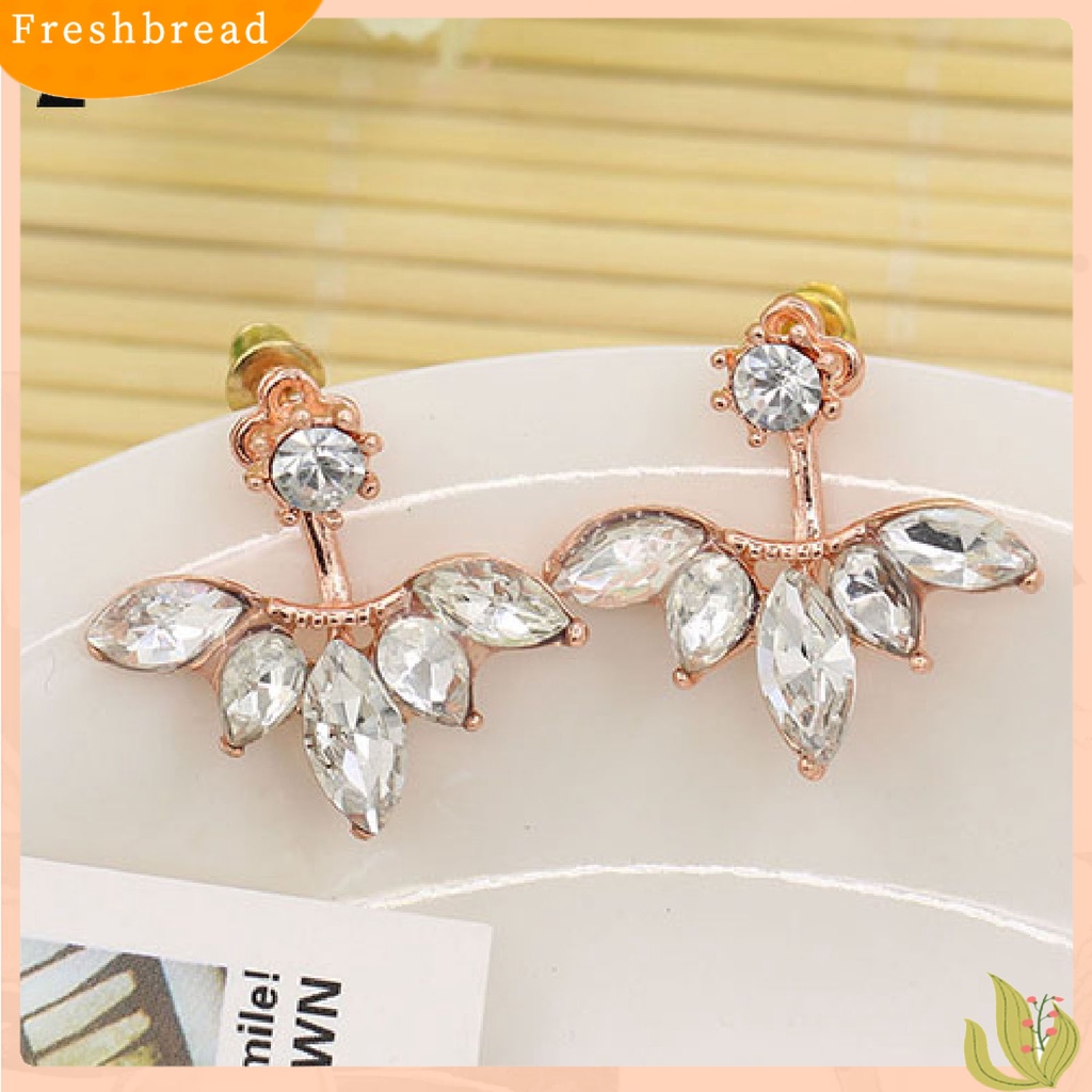 &lt; Freshbread &gt; 1pasang Anting Crawler Anting Crawler Serbaguna Rose Gold Hias Menggemaskan Untuk Hadiah