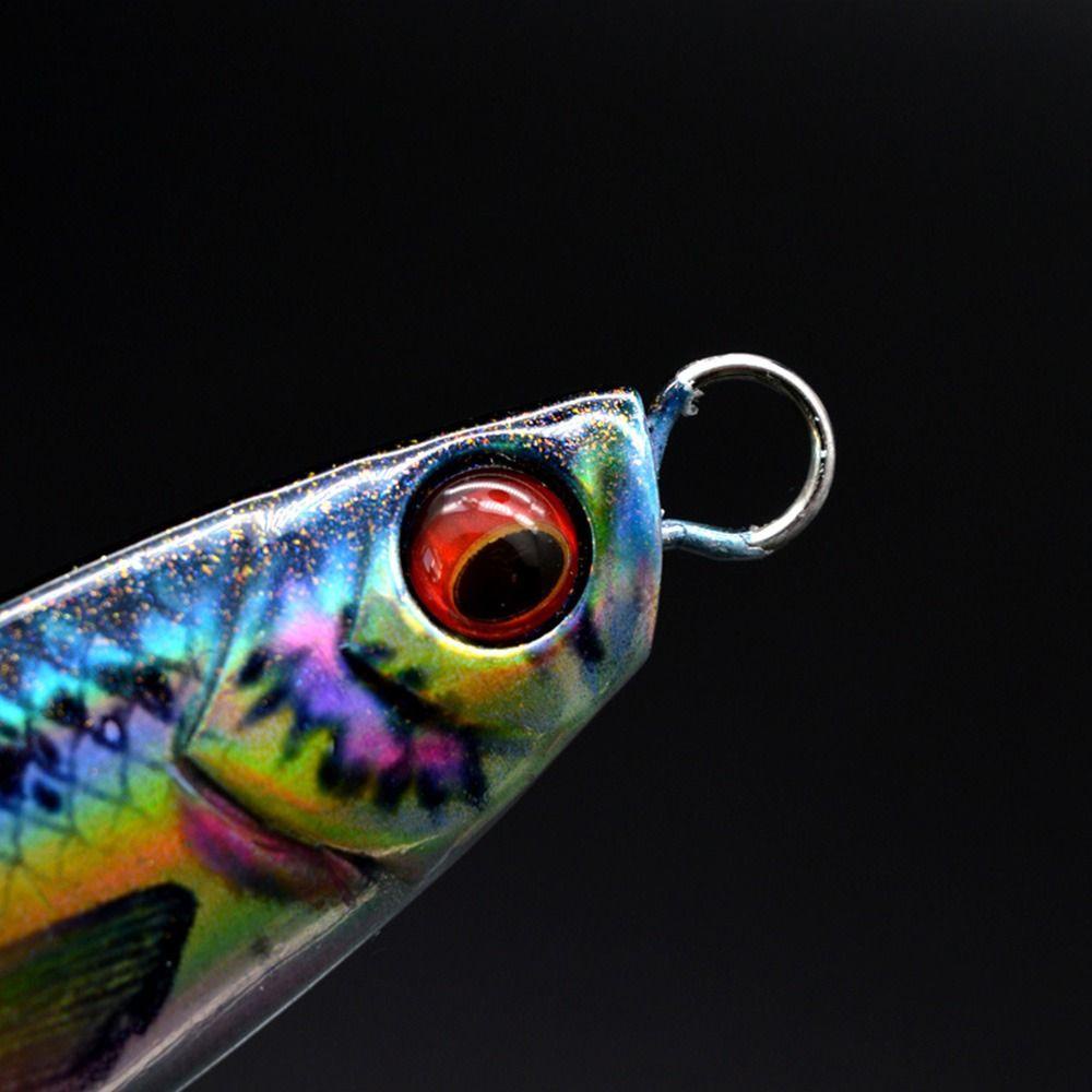 TOP Metal Fishing Lure 3d printed 30g 40g Ikan Kecil Warna Warni Spanyol