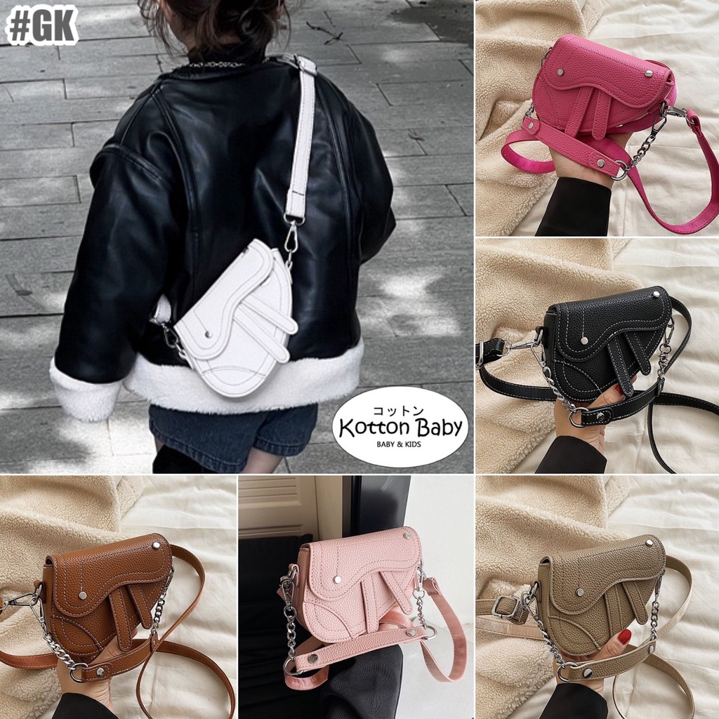 TAS FASHION KOREA SELEMPANG JALAN JALAN ANAK BAG BAHU LUCU PEREMPUAN CATALOG BDBG GK