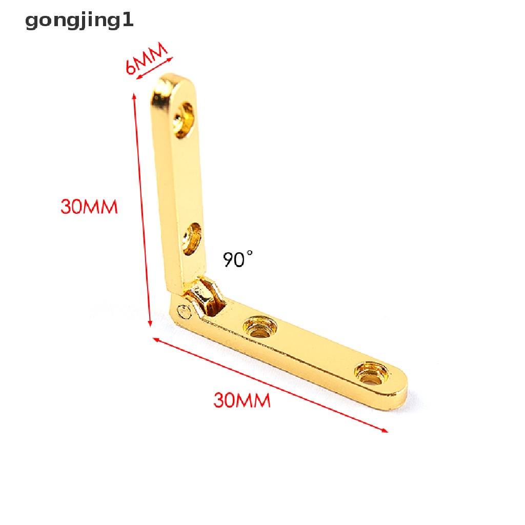 Ggg 2Pcs Engsel 90derajat Untuk Kotak Jewellery Case Cabinet Furniture Hardware ID