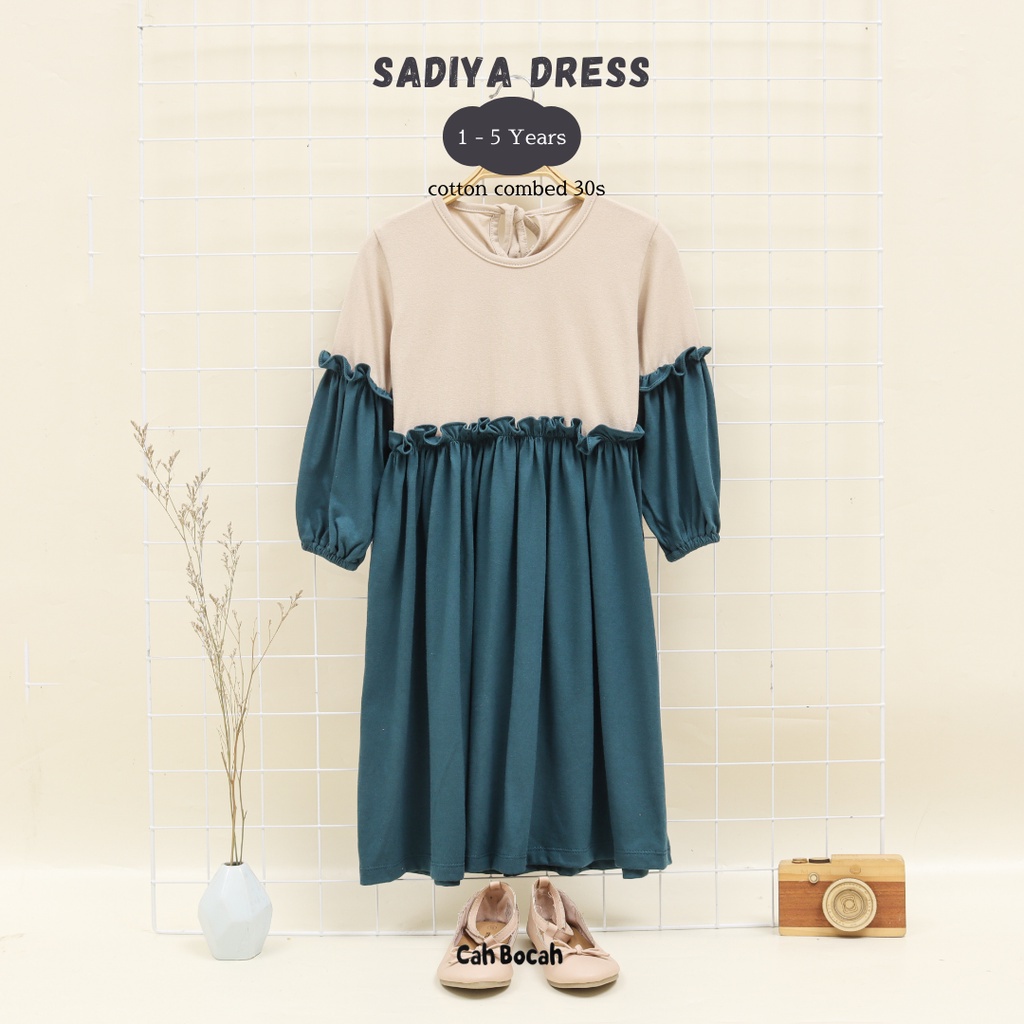 Cah Bocah Sadiya Dress Anak Perempuan