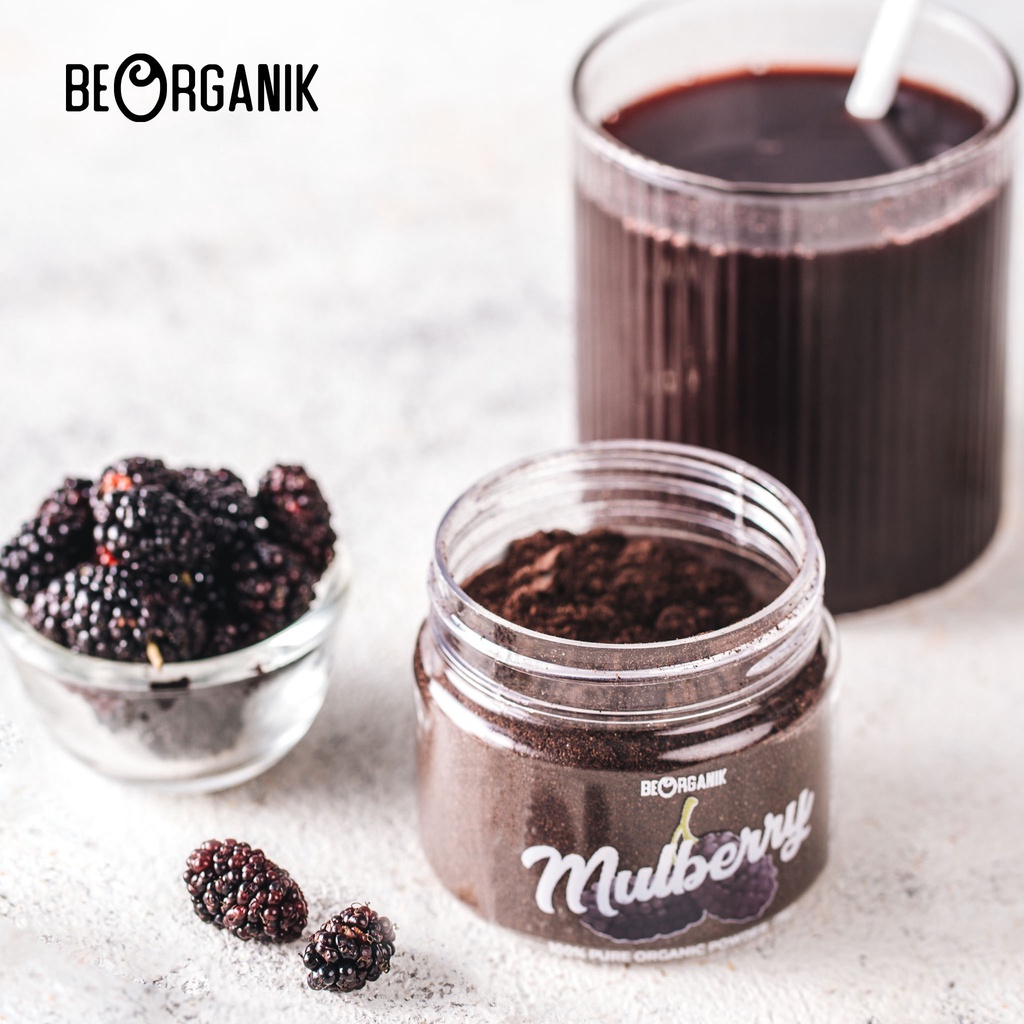 

[Ready Stock]Cod Beorganik Pure Mulberry Powder / Bubuk Buah Murbei 80gr