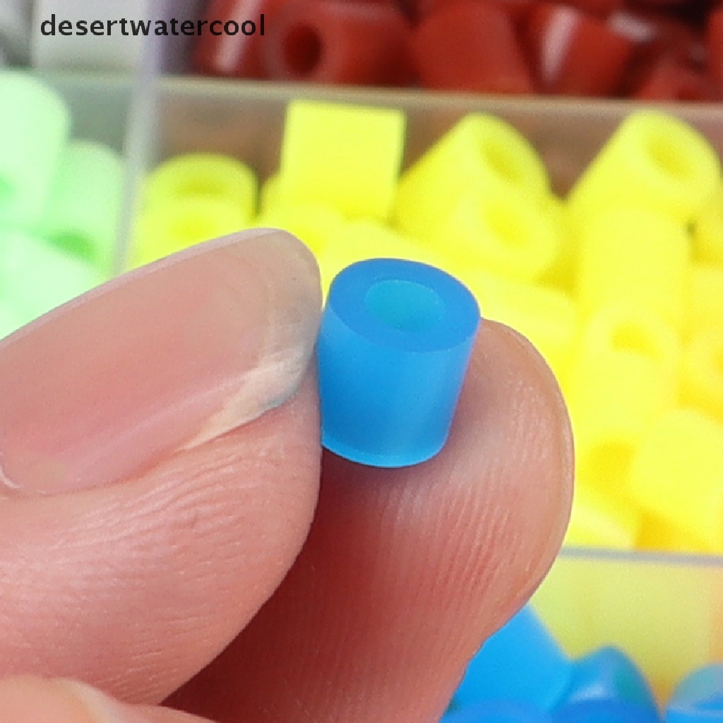Deid 24warna 5mm Manik-Manik Hama Mainan Fuse Bead Untuk Anak-Anak DIY Membuat Tangan Mainan 3D Martijn