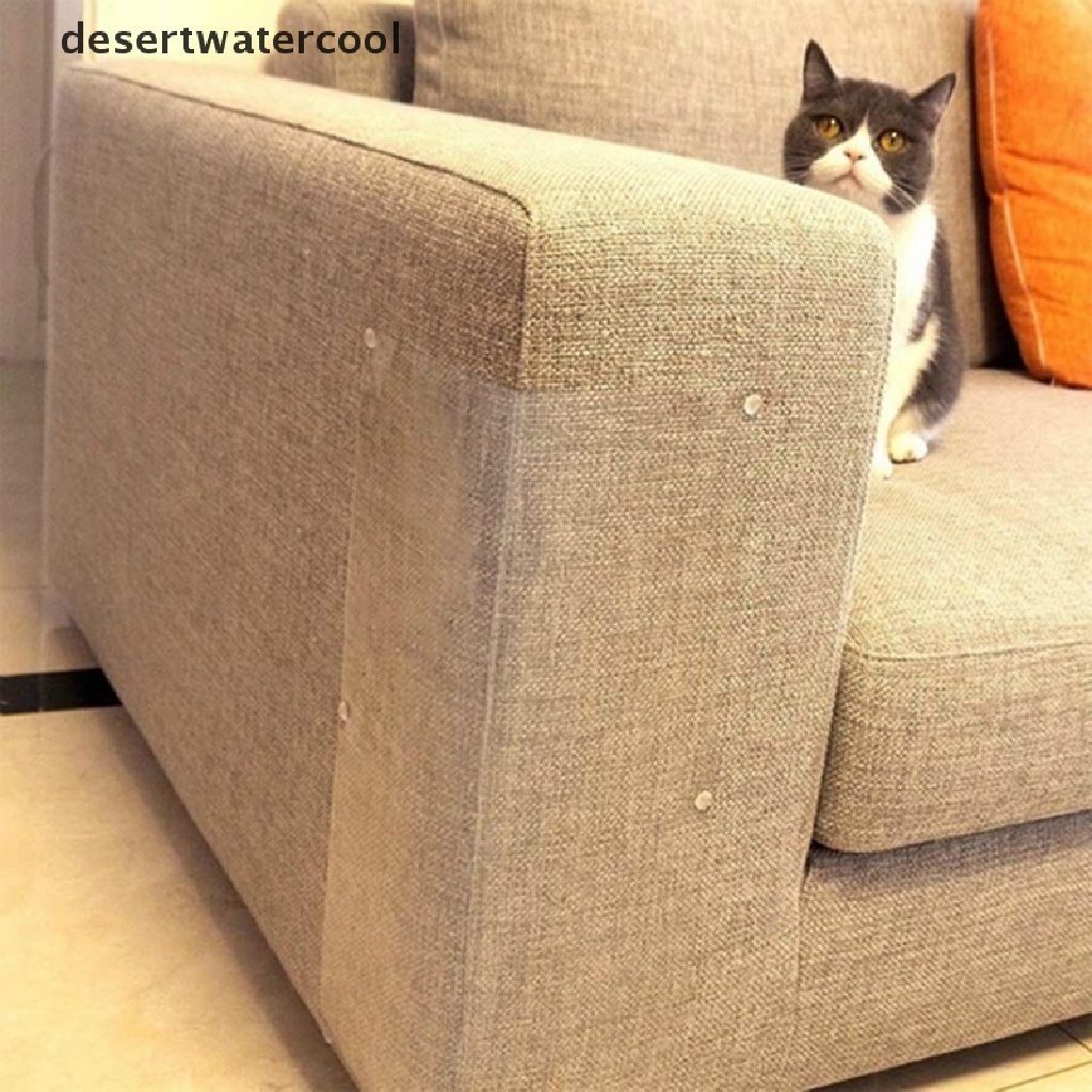 Deid 2PC Couch Cat Scratch Guards Mat Protector Sofa Untuk Kucing Scratcher Paw Pads Martijn