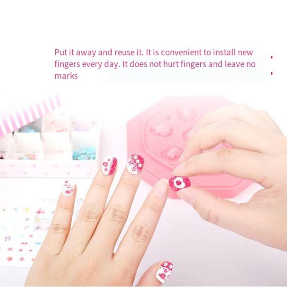 Needway Nail Makeup Set DIY Stiker Kuku Kuku Palsu Manicure Ornaments