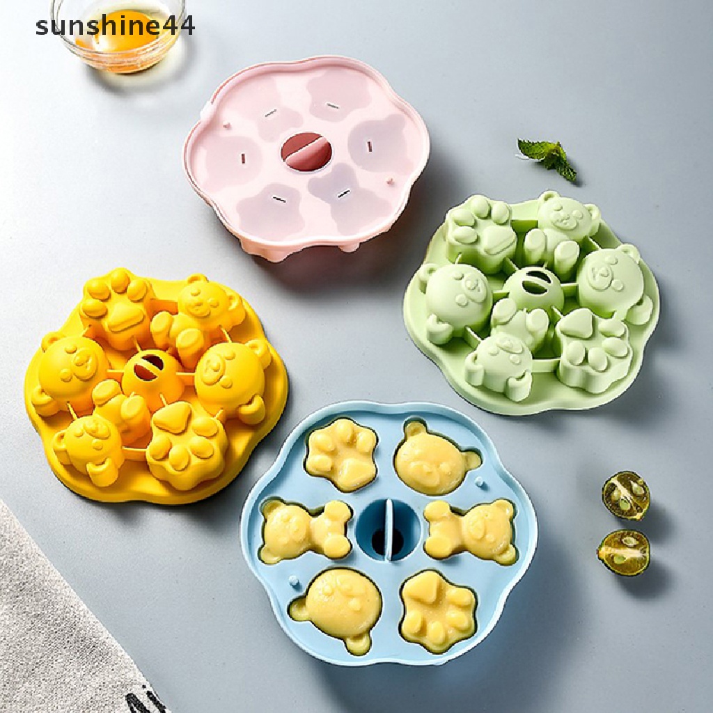 Sunshine Cetakan Silikon Sugar Craft Fondant Cetakan Kue Decorag DIY Baking Tools ID