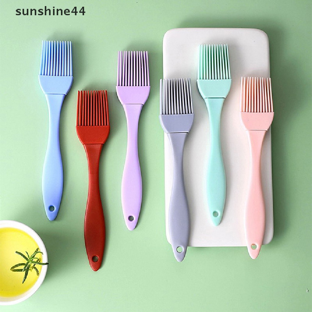 Sunshine Kuas Kue Baking Kuas Minyak Kuas Masak Silicone Kitchen Barbecue Brush ID