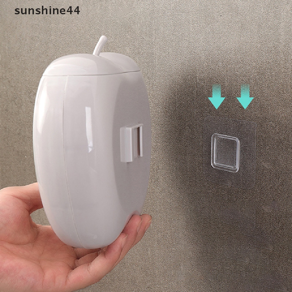 Sunshine Wall Mount Fresh Keeping Bag Storage Box Tempat Penyimpanan Kantong Sampah al ID