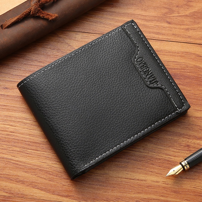 KeiKei D1914 Dompet Pria Lipat Men Fashion Letter Wallet