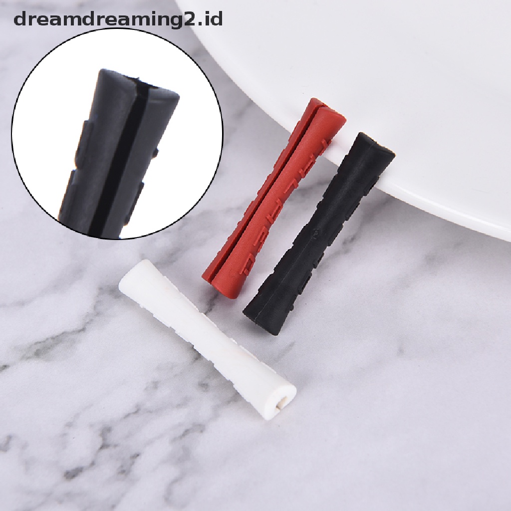 (hot) 4pcs Pergeseran Rem Sepeda Luar Ruangan Garis Lengan Bingkai Karet Pelindung Pandu Kabel//