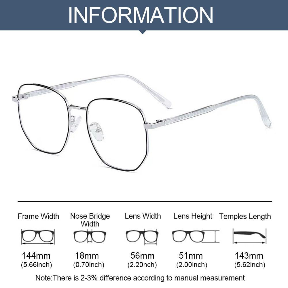 R-flower Anti-Blue Light Glasses Mode Perlindungan Mata Tahan Lama Ultra Light Frame